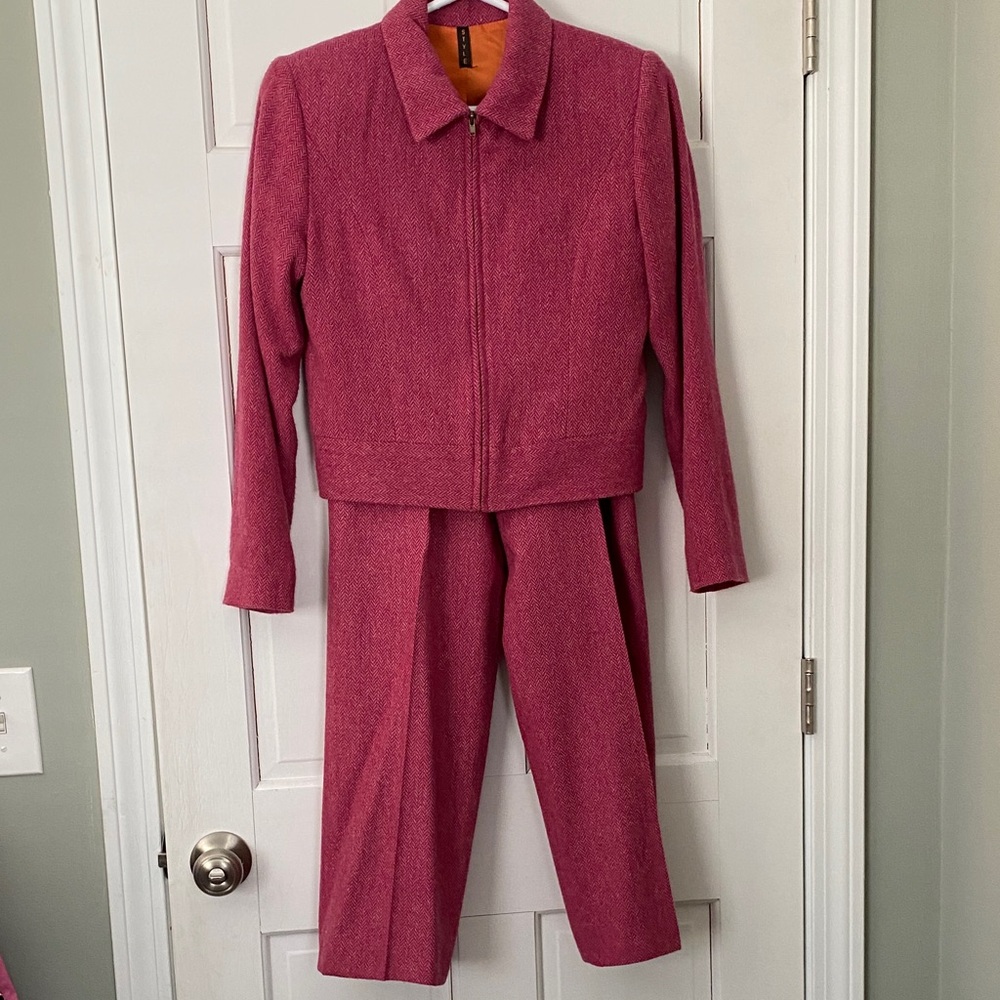 Style & Co. Pink Women's Suit Set